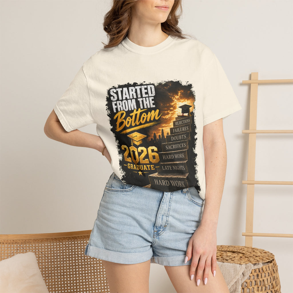 Unisex Garment-Dyed T-shirt graduation  tee