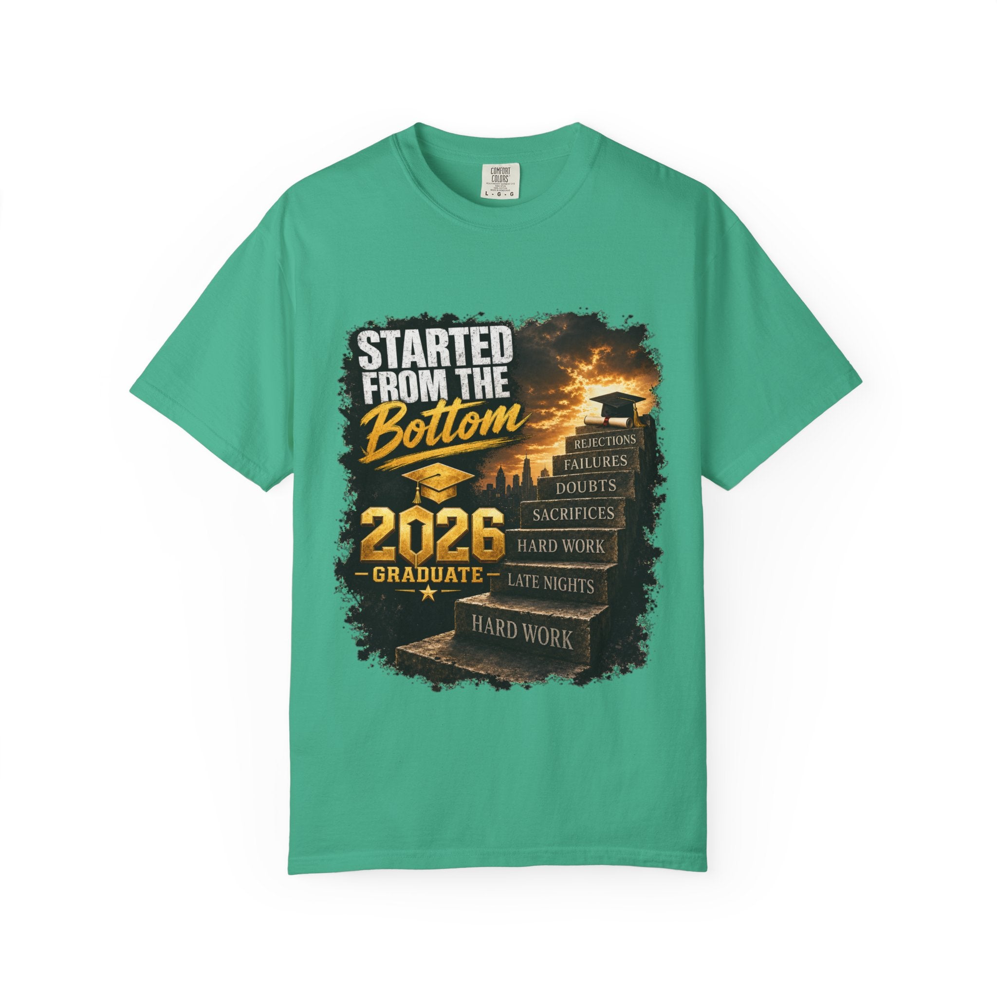 Unisex Garment-Dyed T-shirt graduation  tee