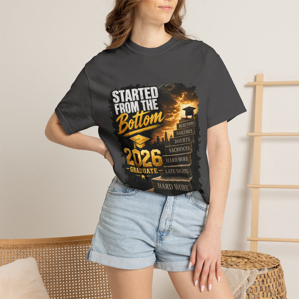 Unisex Garment-Dyed T-shirt graduation  tee
