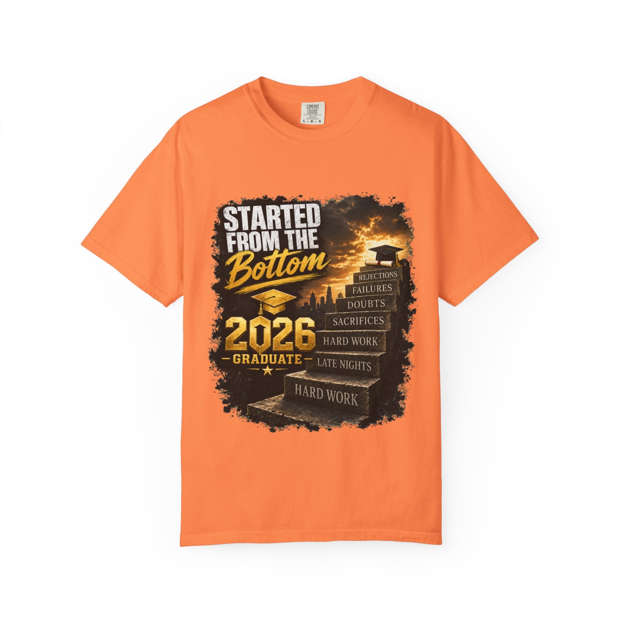 Unisex Garment-Dyed T-shirt graduation  tee
