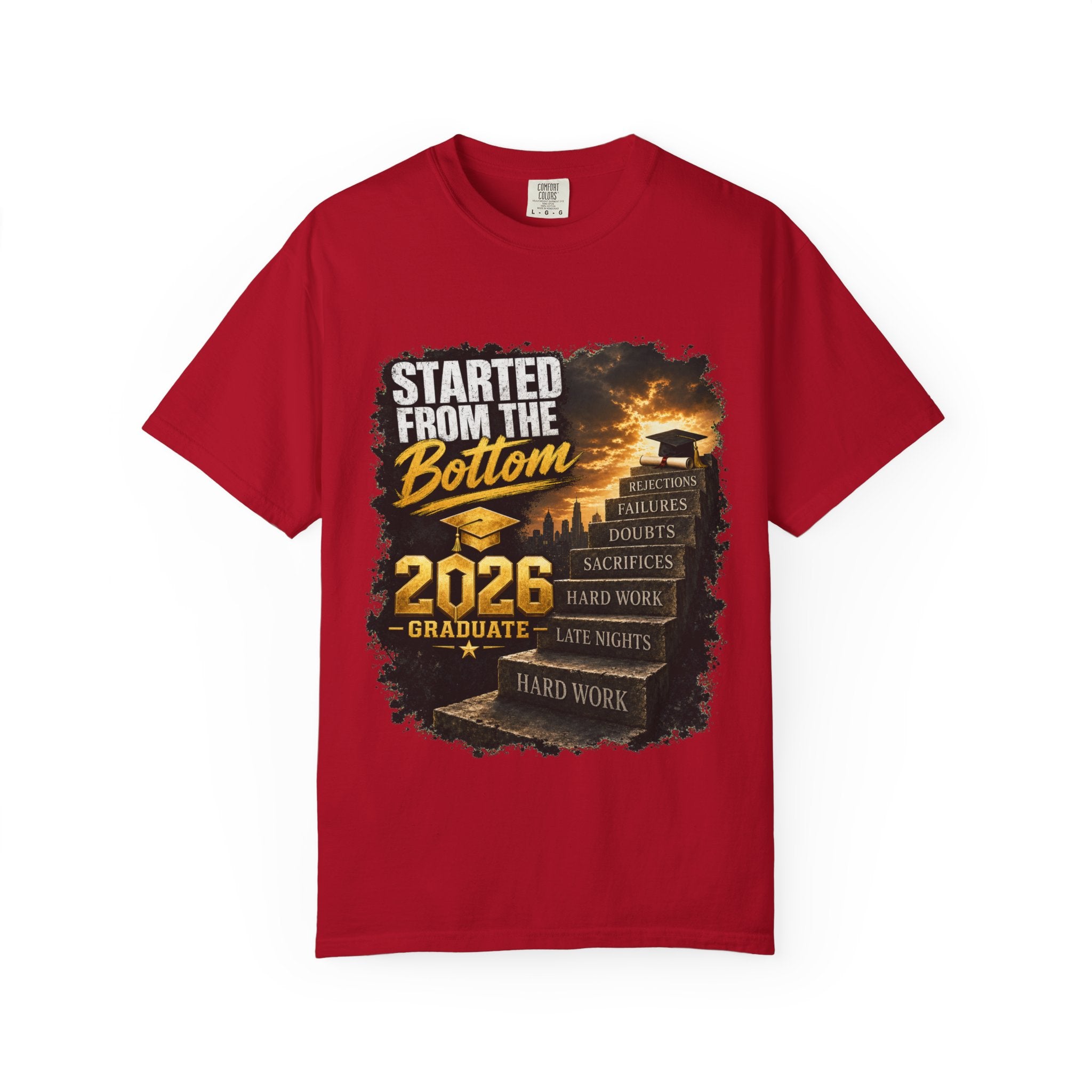Unisex Garment-Dyed T-shirt graduation  tee