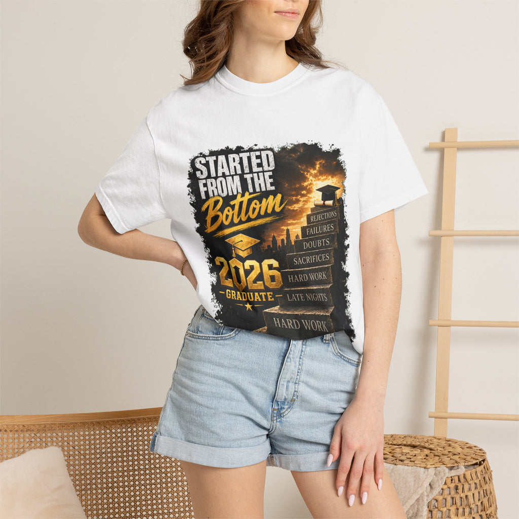 Unisex Garment-Dyed T-shirt graduation  tee