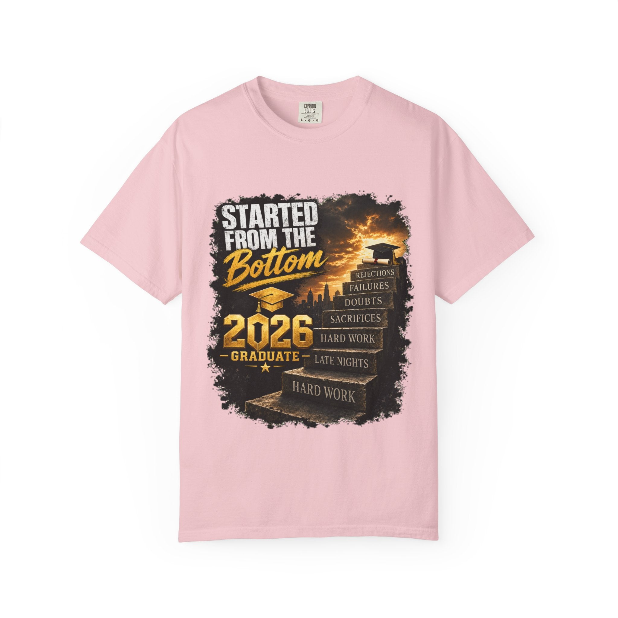 Unisex Garment-Dyed T-shirt graduation  tee