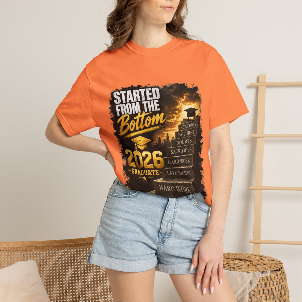 Unisex Garment-Dyed T-shirt graduation  tee