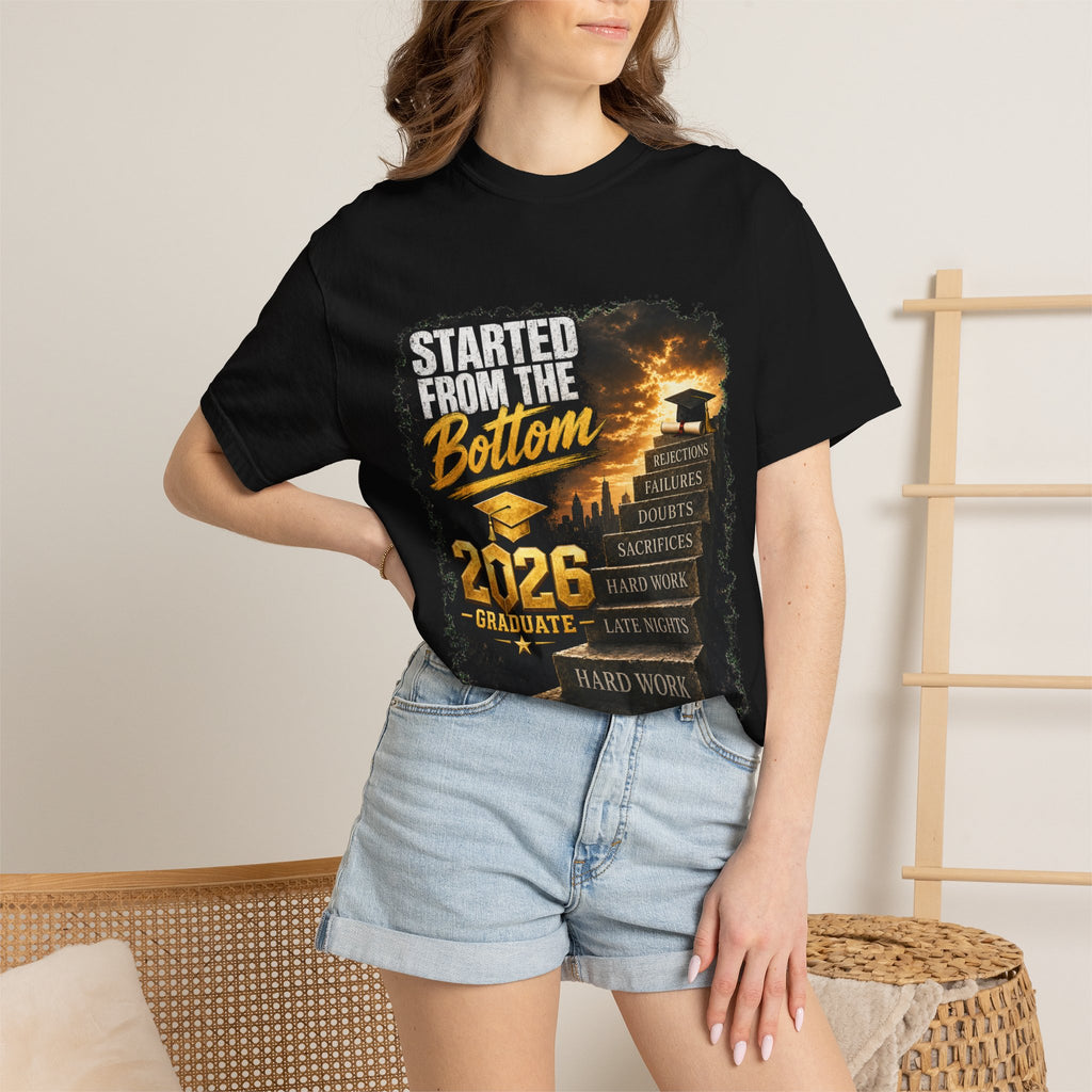 Unisex Garment-Dyed T-shirt graduation  tee