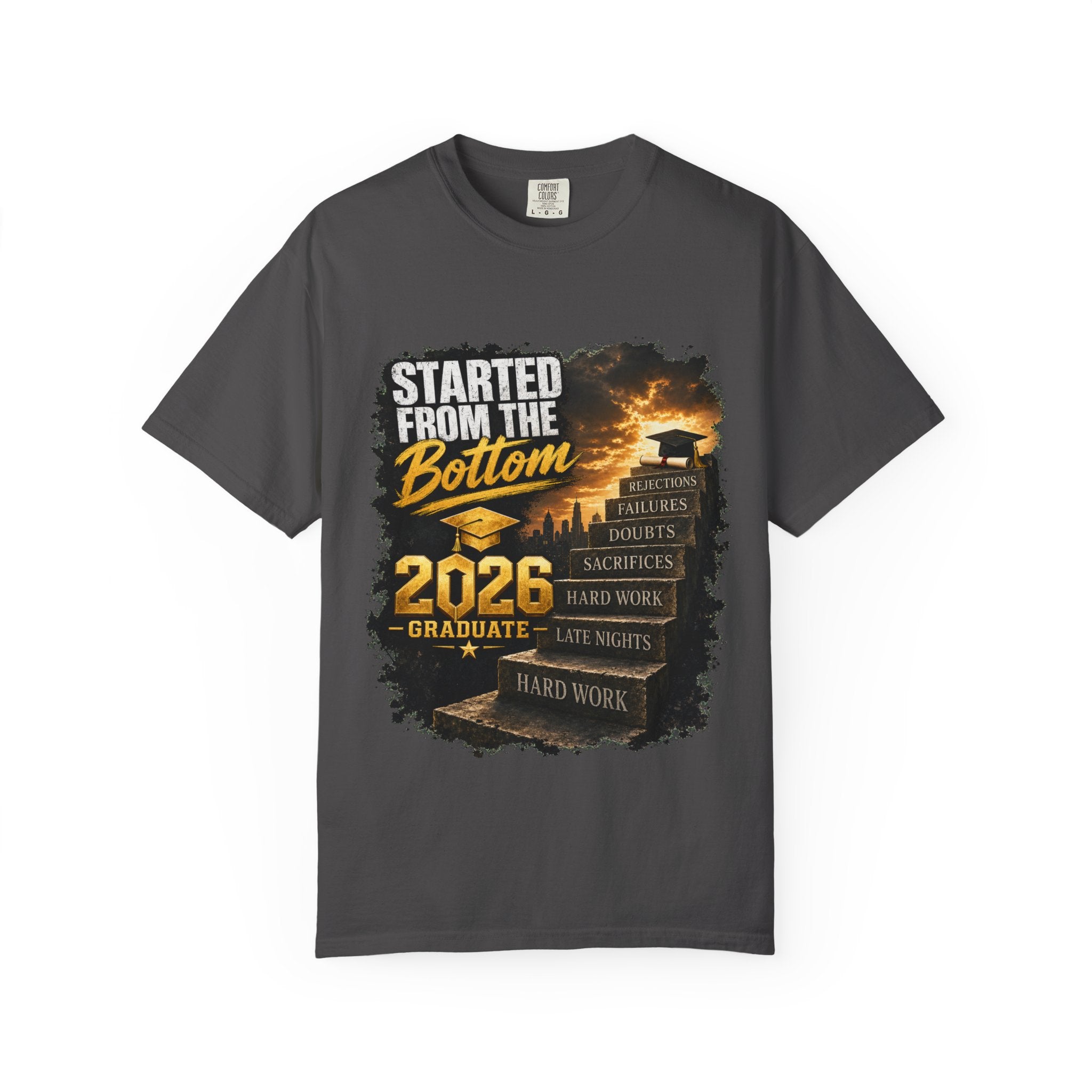 Unisex Garment-Dyed T-shirt graduation  tee