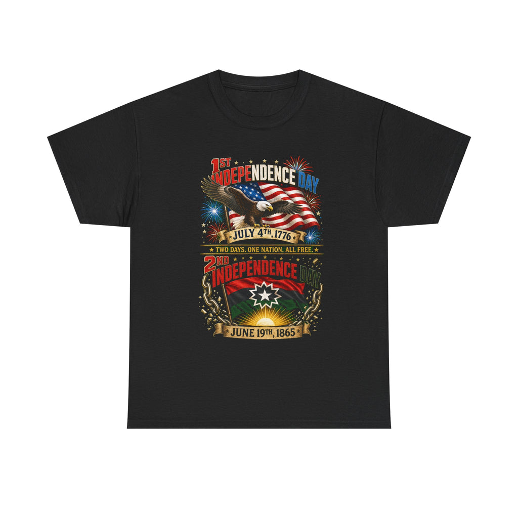 Independence Day Eagle T-Shirt – July 4 & June 19 Patriotic Graphic Tee