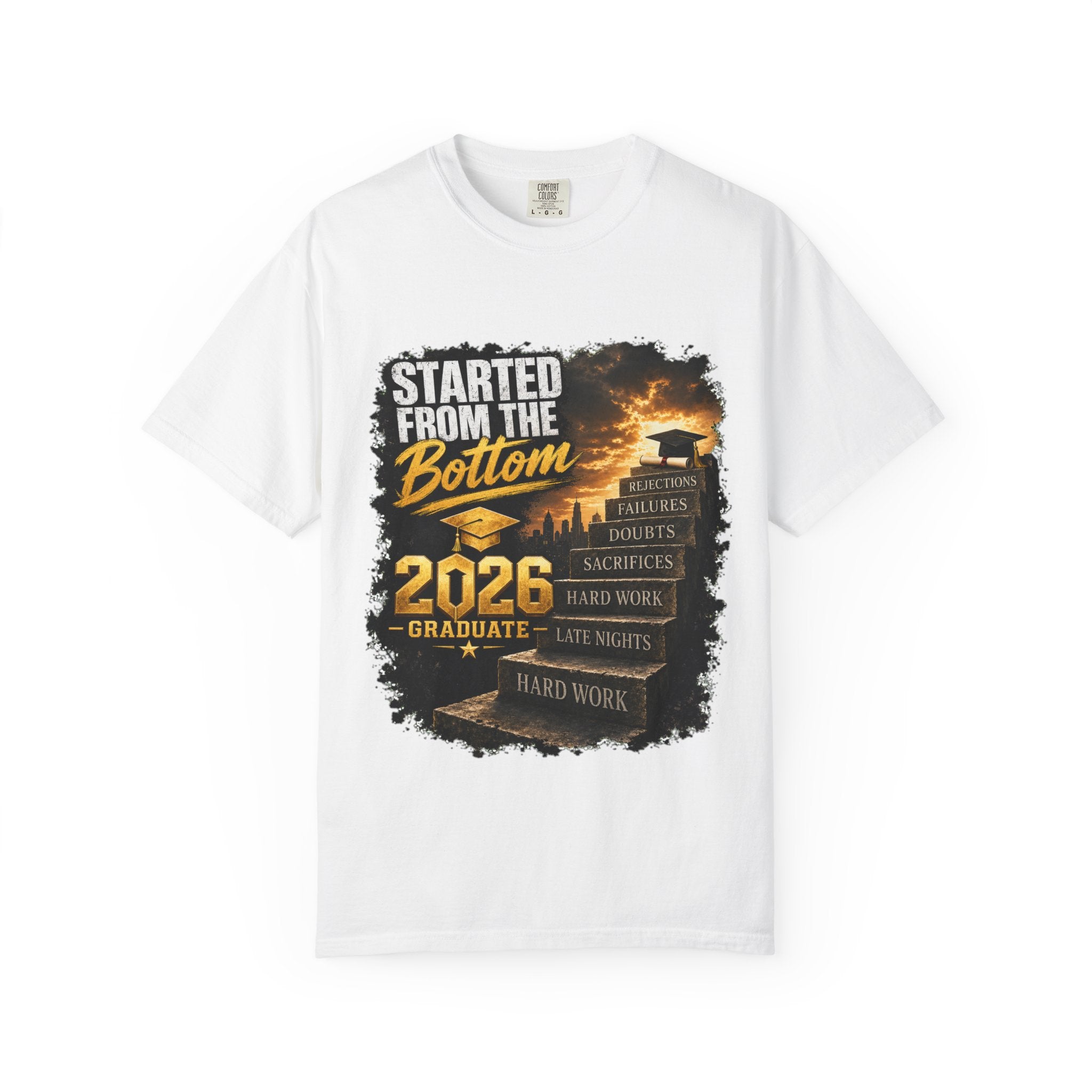 Unisex Garment-Dyed T-shirt graduation  tee