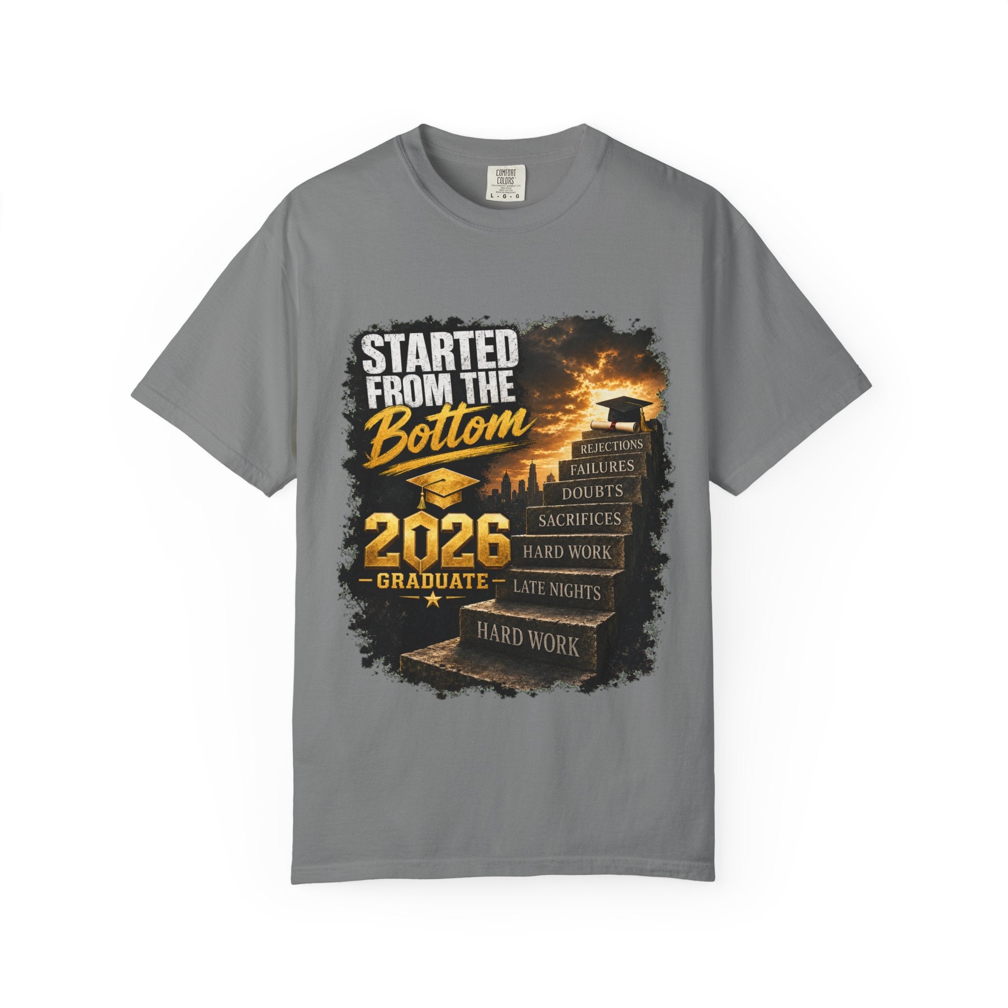 Unisex Garment-Dyed T-shirt graduation  tee