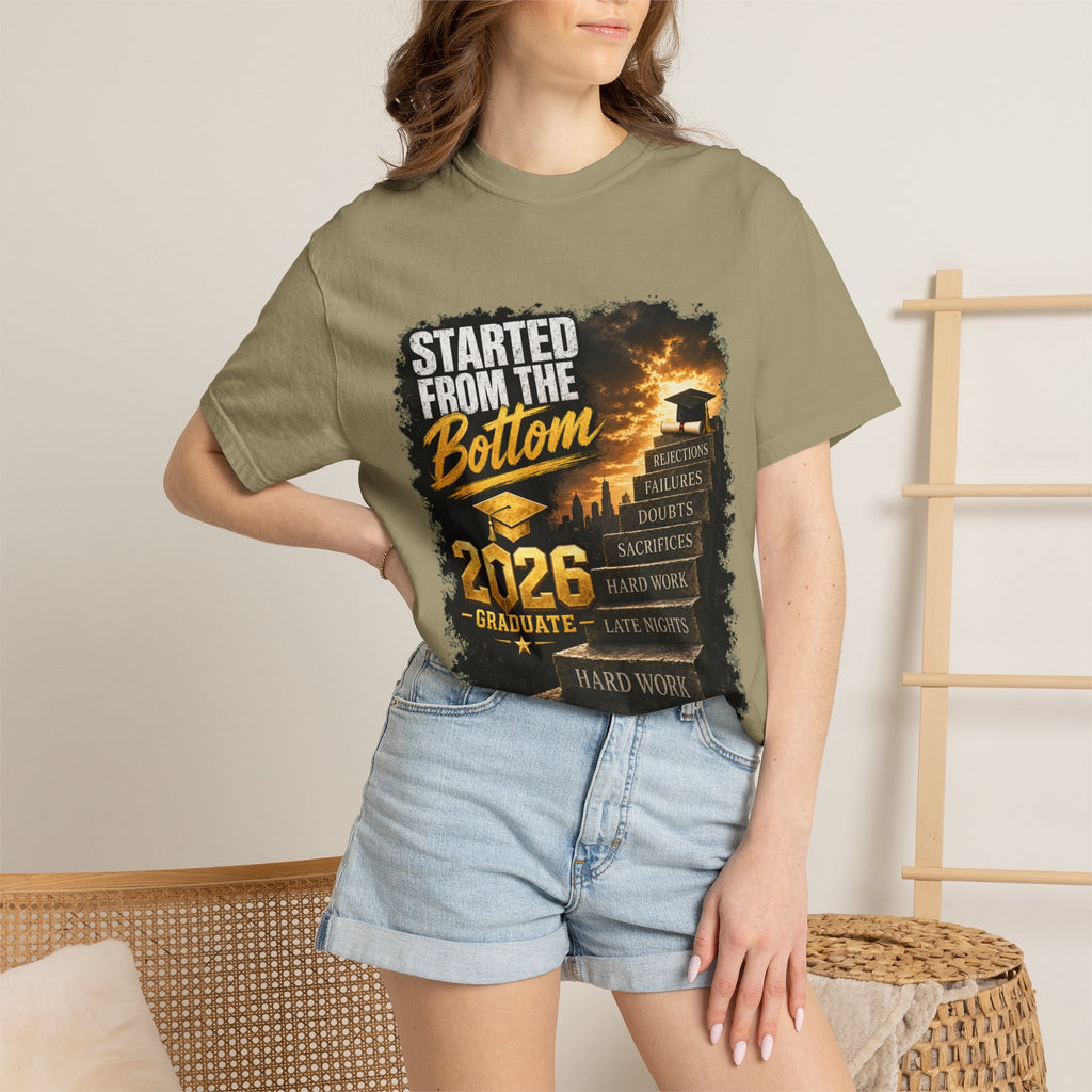 Unisex Garment-Dyed T-shirt graduation  tee