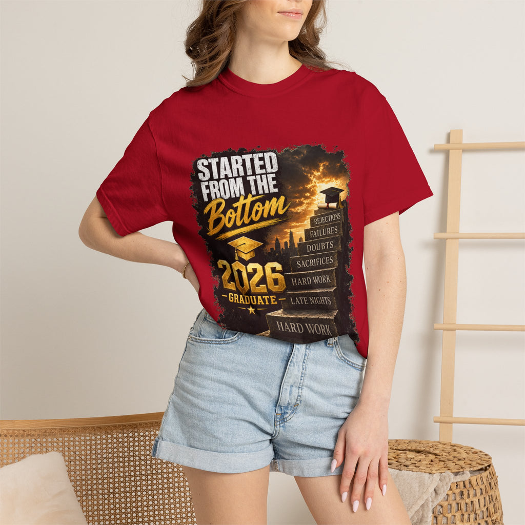 Unisex Garment-Dyed T-shirt graduation  tee