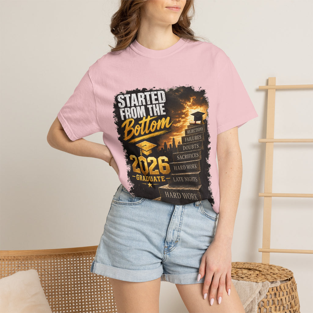 Unisex Garment-Dyed T-shirt graduation  tee